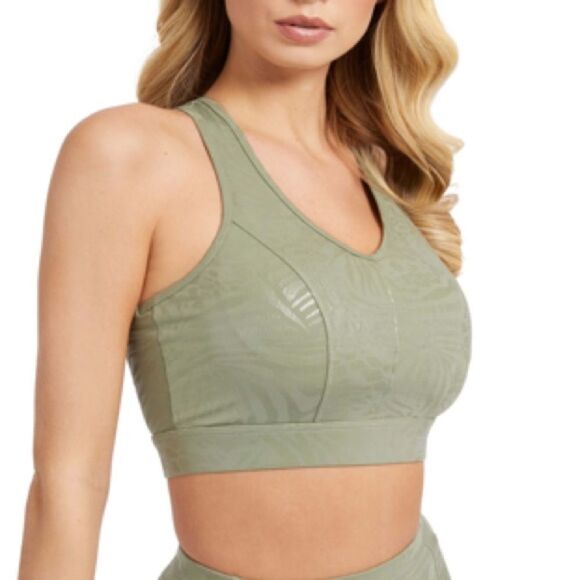 Guess Deborah Active Top Ocean Sage Medium - Picture 1 of 3
